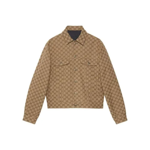 GUCCI FW22 Куртки и Пальто Мужской Эбеновый