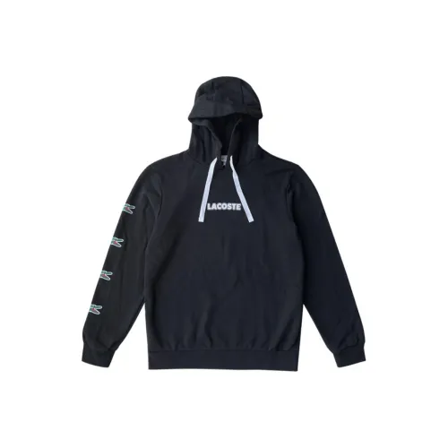 LACOSTE Мужские черные свитшоты