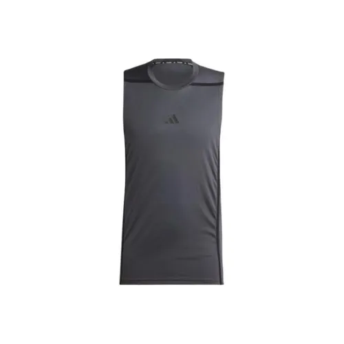 Adidas Майка Мужская Углеродно-Черная