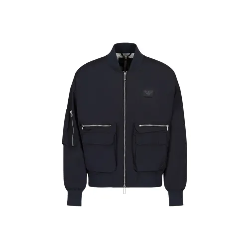 EMPORIO ARMANI Blue Men's Jackets EMPORIO ARMANI Синий Мужской Куртки