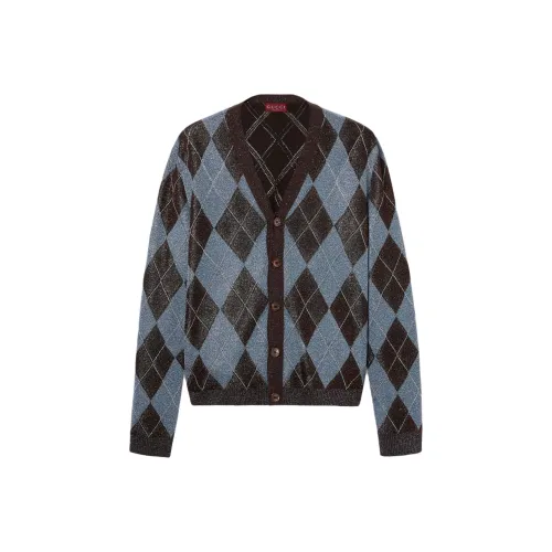 GUCCI SS25 Трикотаж Мужской Многоцветный