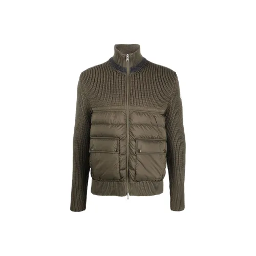 MONCLER Пуховик Мужской Коричневый