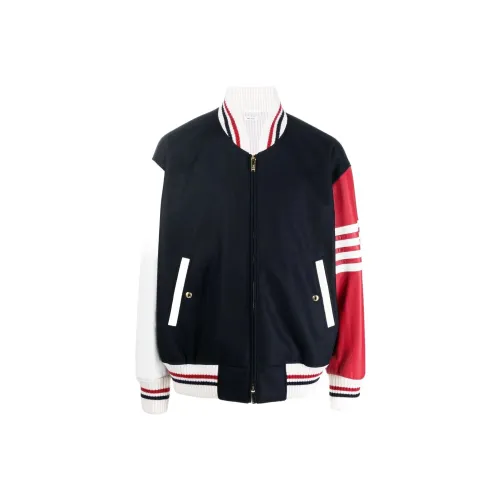 THOM BROWNE Мужские черные куртки