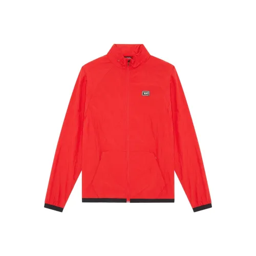 DIESEL Red Men's Jackets DIESEL Красные Мужские Куртки