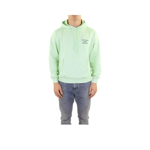 DROLE DE MONSIEUR Толстовка Мужской Зеленый