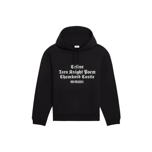 CELINE FW21 Толстовка Мужской Черный