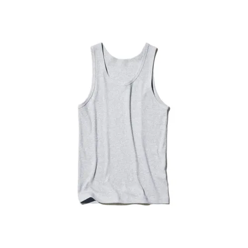 UNIQLO Серые Унисекс Майки