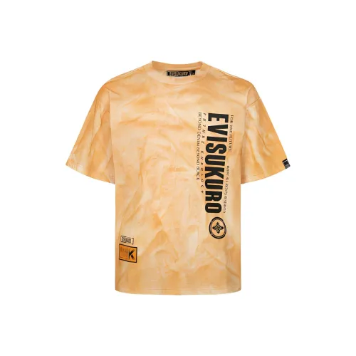 EVISU Orange Мужская T-рубашка