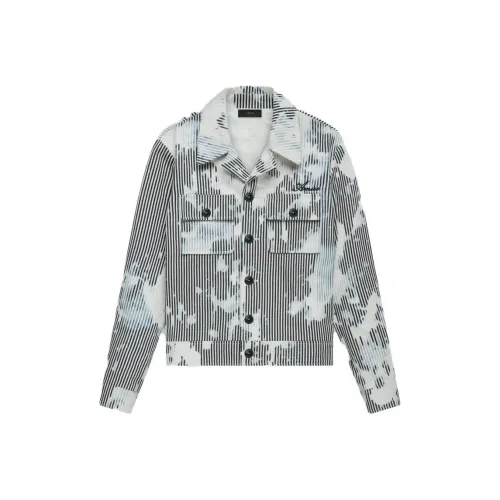 AMIRI Белый Синий Мужские Куртки