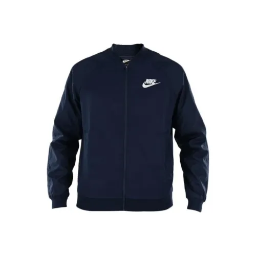Nike Темно-синие мужские куртки