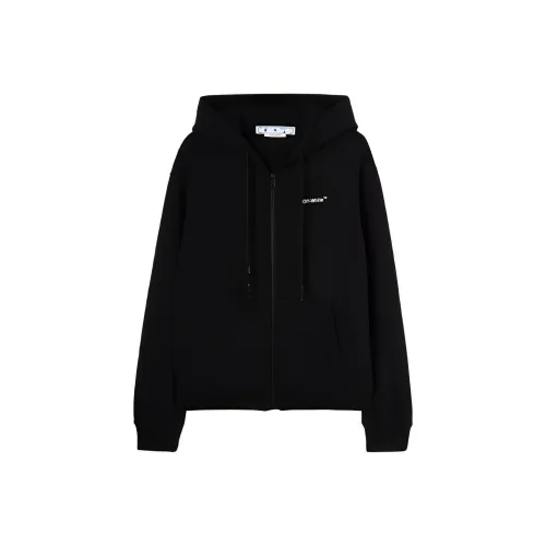 Off Белый SS22 Толстовка Мужской Черный