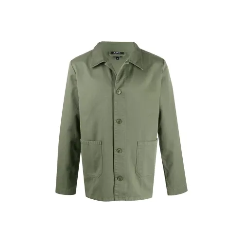 A.P.C. Joint Paragraph Зеленый Мужской Куртки