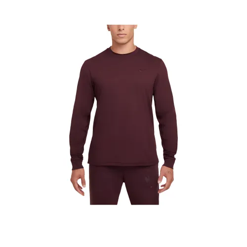 nike PrimaryDri Форма Swoosh T Рубашка Мужская Коричневая