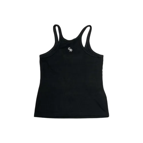 Chrome Hearts FW24 Майка Унисекс Черный