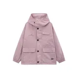 Розовая кожаная