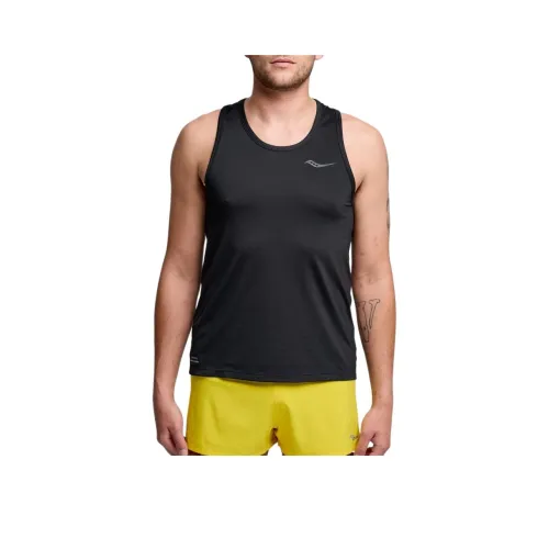Saucony Черные Мужские Беговые Майки