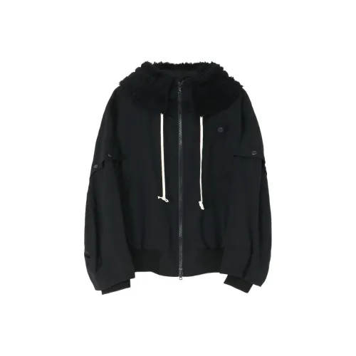 Yohji Yamamoto Черные Мужские Куртки