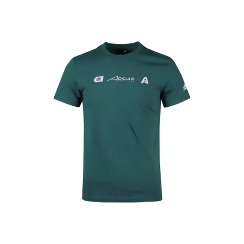 Adidas M GFX T ILLU 2 T Рубашка Мужская Зеленая