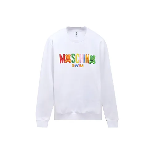 MOSCHINO Толстовка Мужской Белый