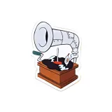 Подтвержденная версия Стиль-Пластинка Игрок Холодильник Магнит