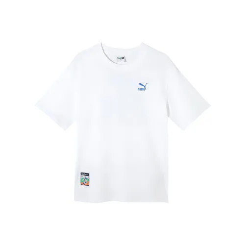 PUMA Classics PC Graphic Белый Мужской T-Рубашки