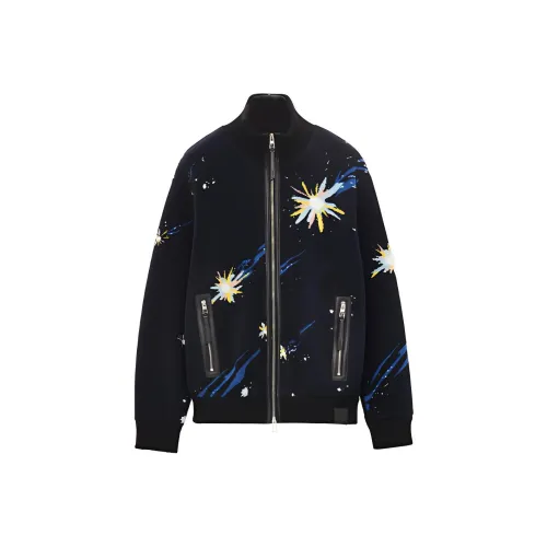 LOEWE x Howl's Moving Castle Темно-синяя унисекс куртка