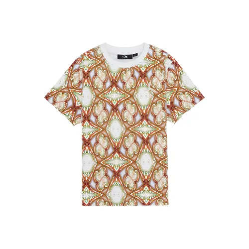 LI NING 1990 Classic Collection Рубашка Мужская Экрю