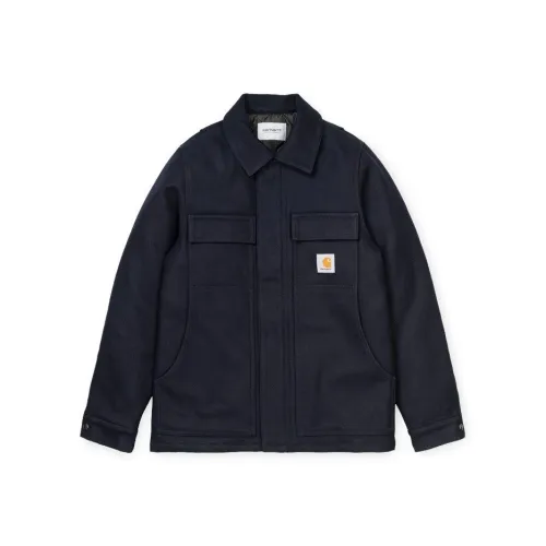 Carhartt WIP Blue Men's Jackets Кархартт WIP Синий Мужские Куртки