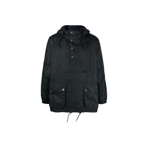 BARBOUR Темно-синие мужские куртки