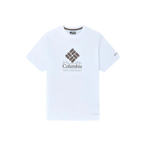 Columbia Transit T-Shirt Мужская Белая