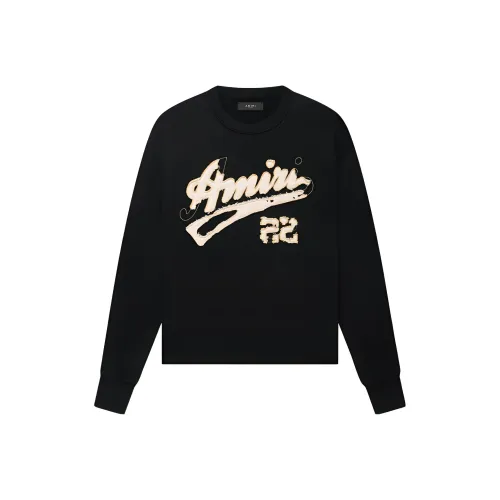 AMIRI Мужские черные свитшоты