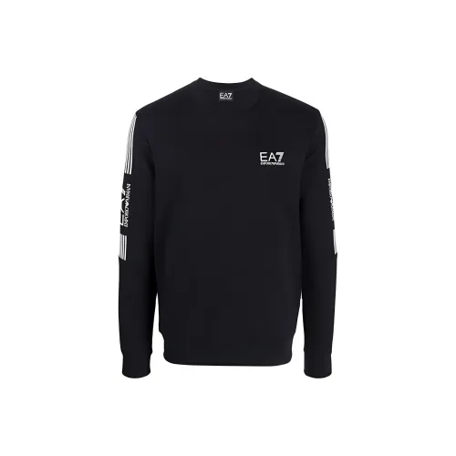 EMPORIO ARMANI EA7 Свитшот Мужской Черный