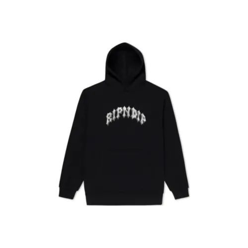 RIPNDIP совместный бренд Черные мужские свитшоты