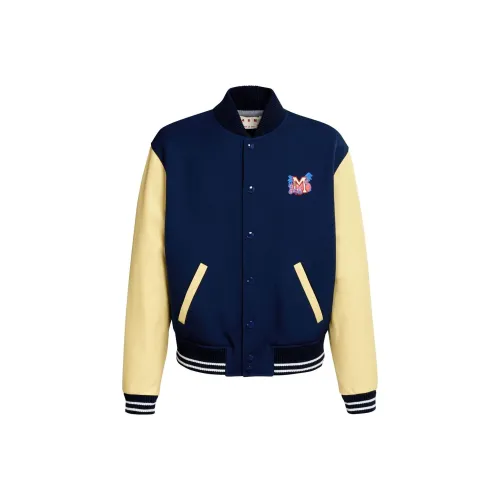 MARNI Морской синий Унисекс Куртки