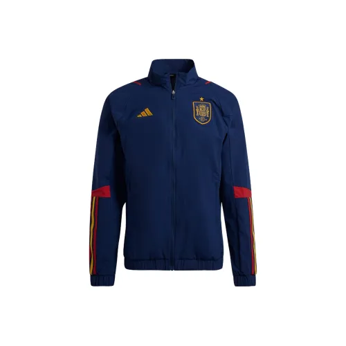 Adidas Темно-синие мужские куртки
