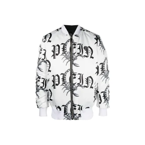 PHILIPP PLEIN Белый Мужской Куртки