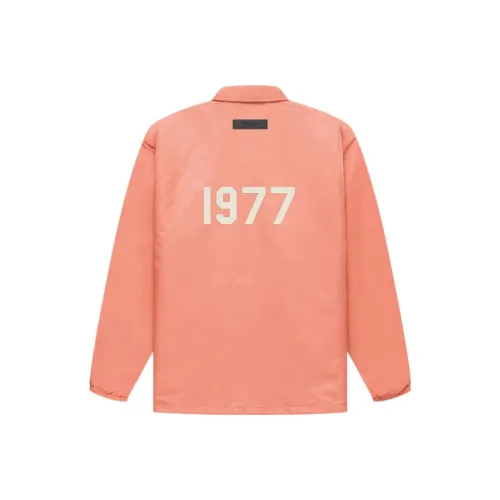 Fear of God Essentials 1977 Series Кораллово-красные Унисекс Куртки