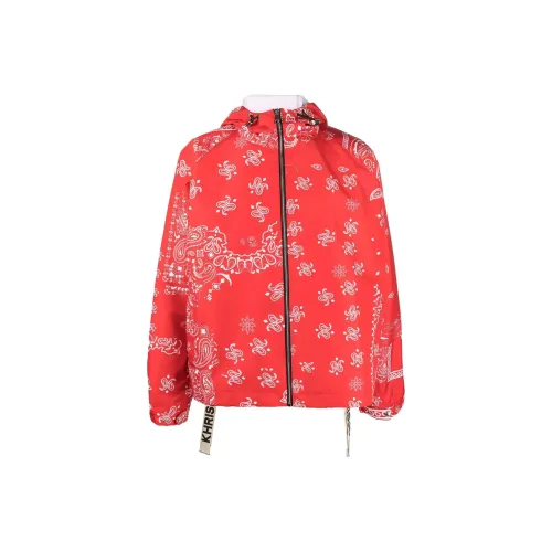 KHRISJOY SS23 Куртки и Пальто Унисекс Красный