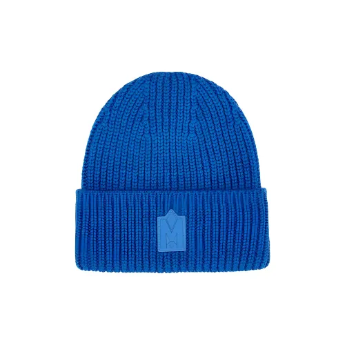MACKAGE Sheep Wool Polyamide Acrylic Beanies Unisex Sapphire Blue MACKAGE Овечья шерсть Полиамид Акрил Шапки-бини Унисекс Сапфирово-синий