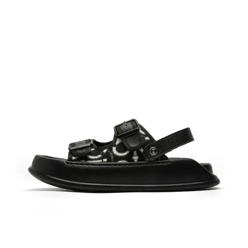 PAVEA Пляжные сандалии Мужской Черный