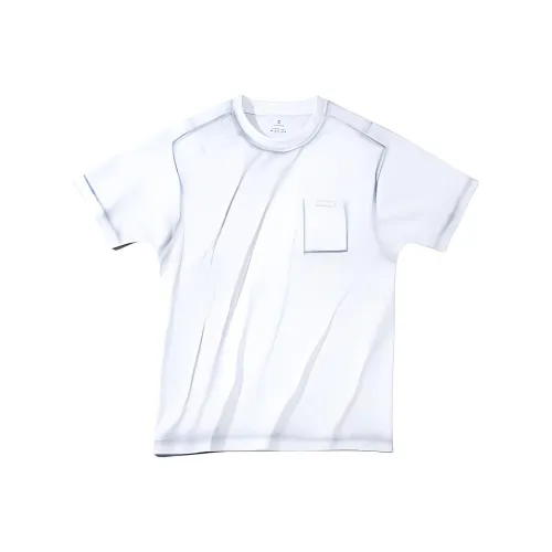 Mr.Bu Moon Белая Мужская T-Рубашка