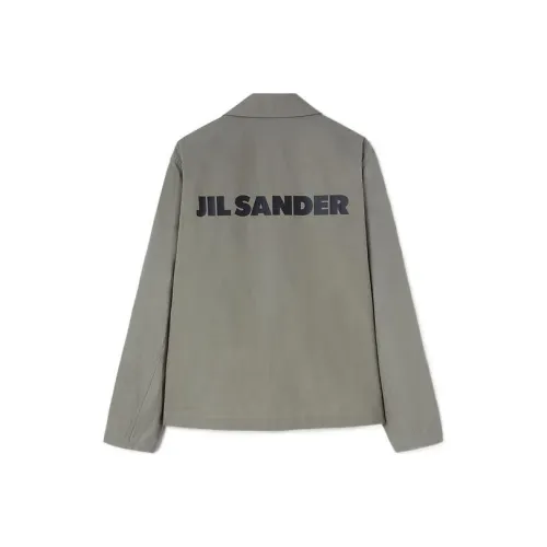 JIL SANDER Светло-зеленые мужские куртки