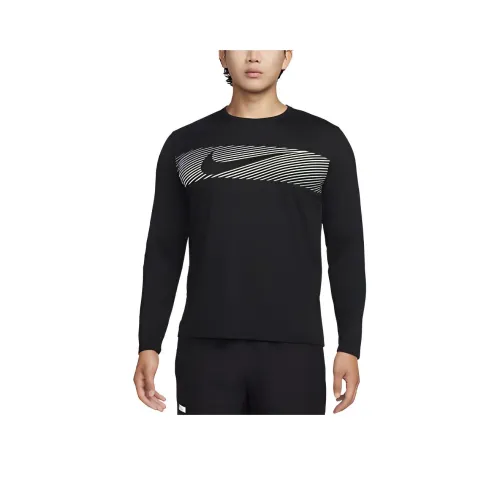 nike Miler Flash T-Shirt Мужской Черный