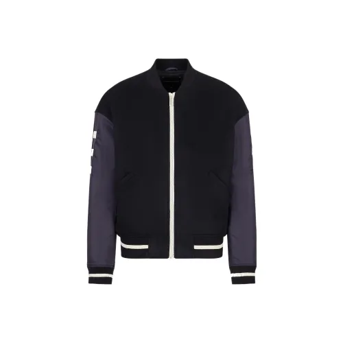 EMPORIO ARMANI FW22 Пальто Мужское Темно-синий