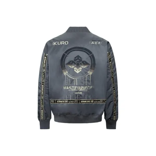 EVISU Темно-серый Мужские Куртки