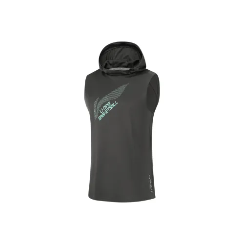 LINING Basketball Collection Майка Мужская Обсидианово-Серый