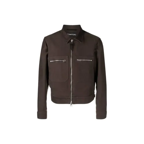 TF SS23 Куртки и Пальто Мужской Коричневый