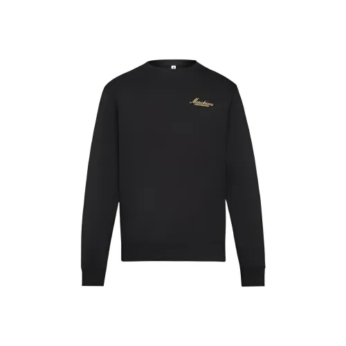 MOSCHINO Мужские черные свитшоты