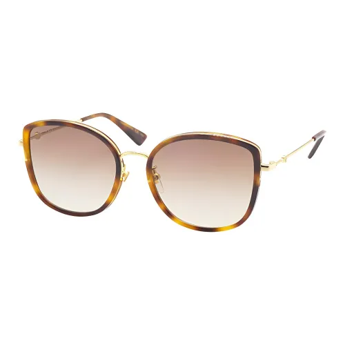 GUCCI Солнцезащитные очки Черепаховый Женские