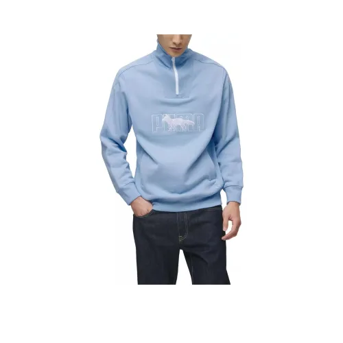 PUMA Свитшот Unisex Light Синий